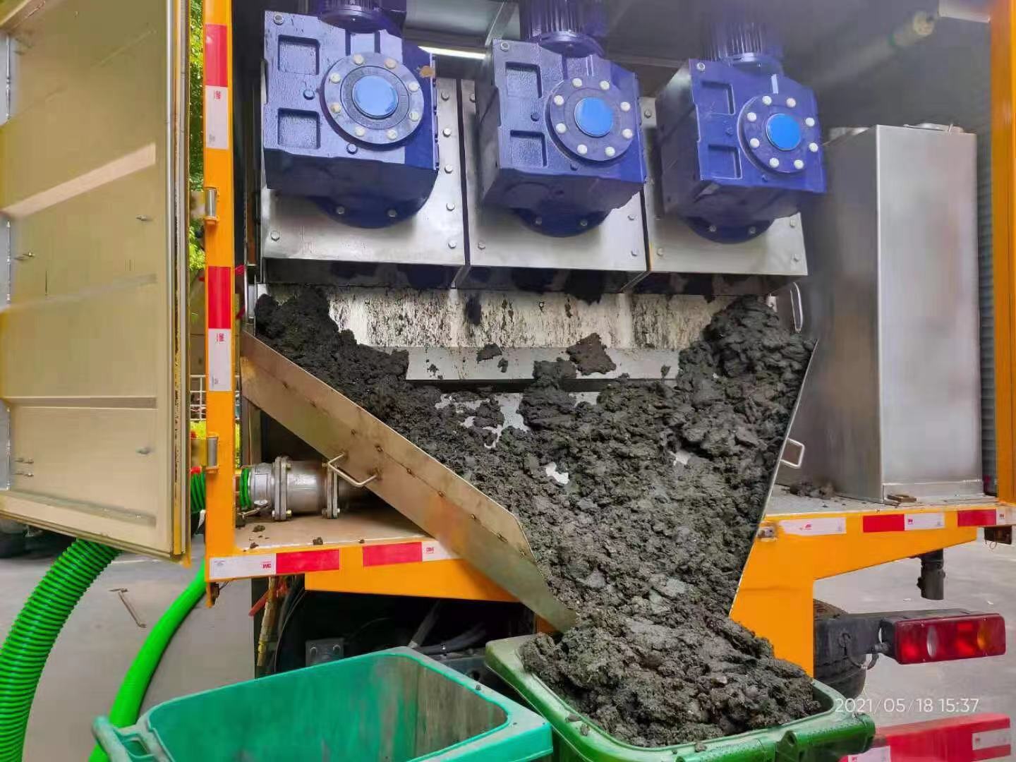 彰武化粪池清掏城市维护站-泥浆净化干湿分离处理